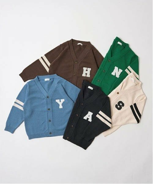 b・ROOM / ビールーム カーディガン・ボレロ | アップリケニットカーディガン | 詳細1