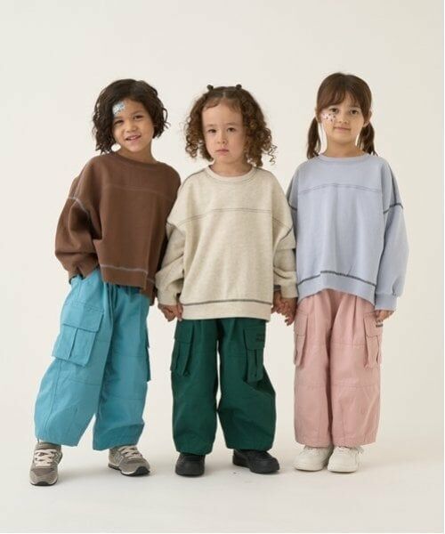 b・ROOM / ビールーム スウェット | 【毛玉バイバイ裏起毛裏毛】ビッグシルエット配色ステッチスウェット | 詳細17