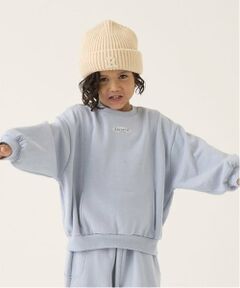 b・ROOM / ビールーム スウェット | 【セットアップ可能】【毛玉バイバイ裏起毛裏毛】切替えビッグスウェット