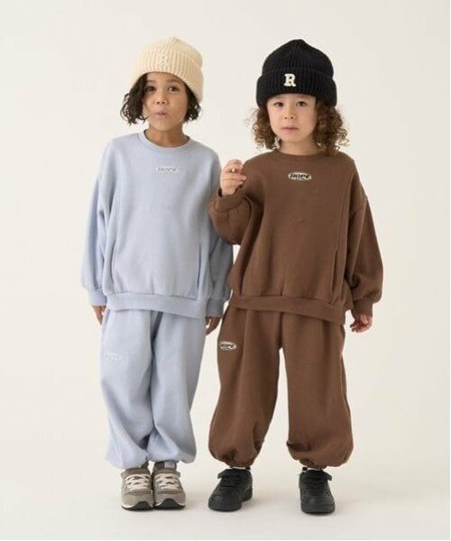 b・ROOM / ビールーム スウェット | 【セットアップ可能】【毛玉バイバイ裏起毛裏毛】切替えビッグスウェット | 詳細13