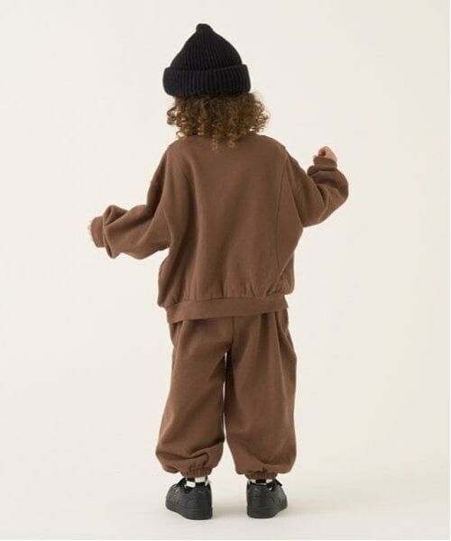 b・ROOM / ビールーム スウェット | 【セットアップ可能】【毛玉バイバイ裏起毛裏毛】切替えビッグスウェット | 詳細9