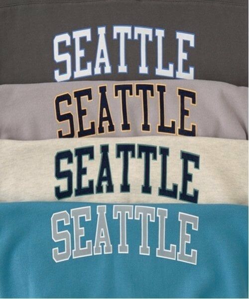 b・ROOM / ビールーム スウェット | 【毛玉バイバイ裏起毛裏毛】Vネックリブロゴスウェット | 詳細4