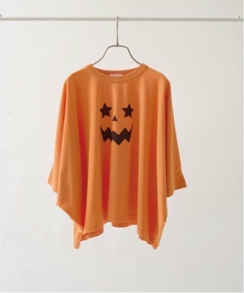 b・ROOM / ビールーム Tシャツ | 【ハロウィン】カボチャ＆ねこアソート変形Tシャツ | 詳細2