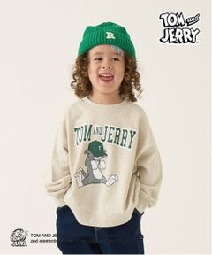 b・ROOM / ビールーム スウェット | 【TOM AND JERRY】【毛玉バイバイ裏毛】ビッグシルエットプリントスウェット