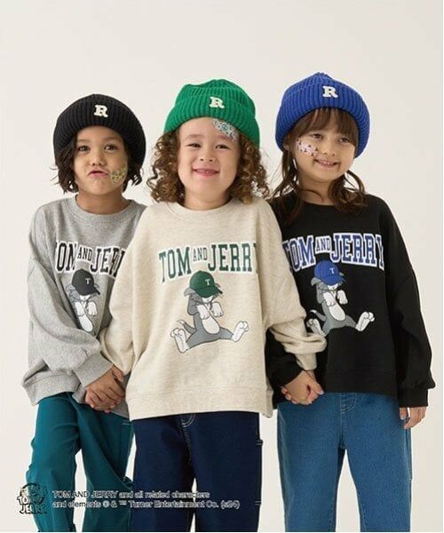 b・ROOM / ビールーム スウェット | 【TOM AND JERRY】【毛玉バイバイ裏毛】ビッグシルエットプリントスウェット | 詳細11