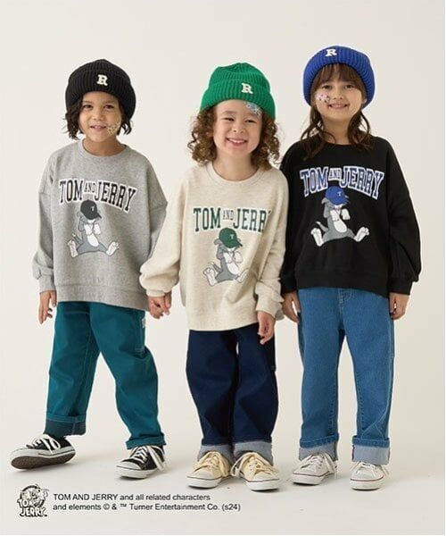 b・ROOM / ビールーム スウェット | 【TOM AND JERRY】【毛玉バイバイ裏毛】ビッグシルエットプリントスウェット | 詳細12