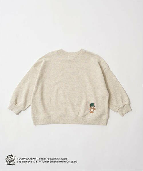 b・ROOM / ビールーム スウェット | 【TOM AND JERRY】【毛玉バイバイ裏毛】ビッグシルエットプリントスウェット | 詳細3