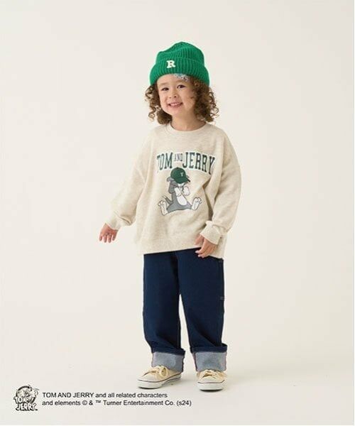 b・ROOM / ビールーム スウェット | 【TOM AND JERRY】【毛玉バイバイ裏毛】ビッグシルエットプリントスウェット | 詳細5