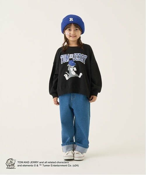 b・ROOM / ビールーム スウェット | 【TOM AND JERRY】【毛玉バイバイ裏毛】ビッグシルエットプリントスウェット | 詳細7