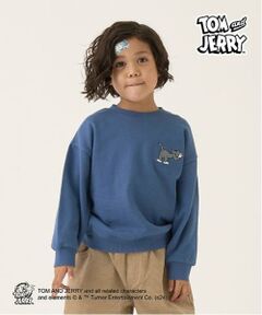 b・ROOM / ビールーム スウェット | 【TOM AND JERRY】【毛玉バイバイ裏毛】刺しゅう&プリントスウェット