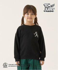 b・ROOM / ビールーム スウェット | 【TOM AND JERRY】【毛玉バイバイ裏毛】刺しゅう&プリントスウェット