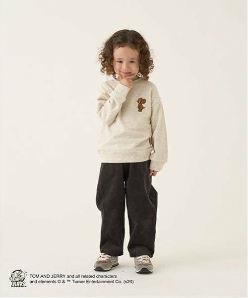b・ROOM / ビールーム スウェット | 【TOM AND JERRY】【毛玉バイバイ裏毛】刺しゅう&プリントスウェット | 詳細12