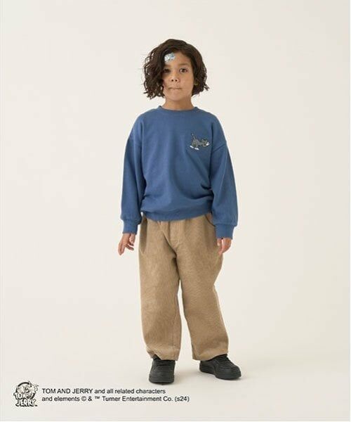 b・ROOM / ビールーム スウェット | 【TOM AND JERRY】【毛玉バイバイ裏毛】刺しゅう&プリントスウェット | 詳細14