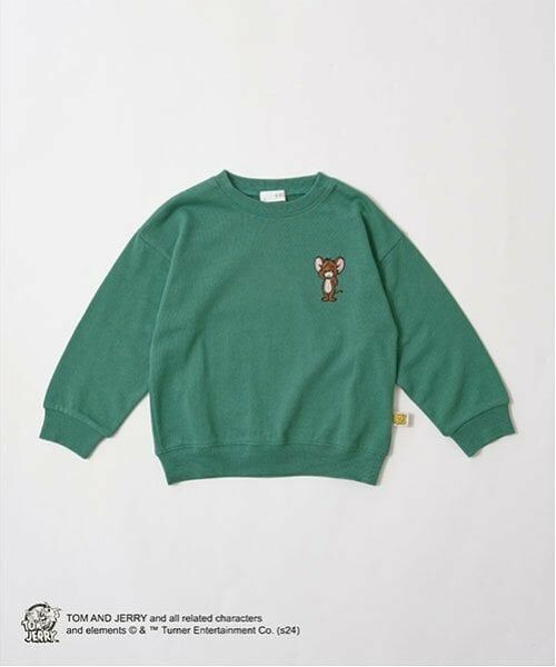 b・ROOM / ビールーム スウェット | 【TOM AND JERRY】【毛玉バイバイ裏毛】刺しゅう&プリントスウェット | 詳細2