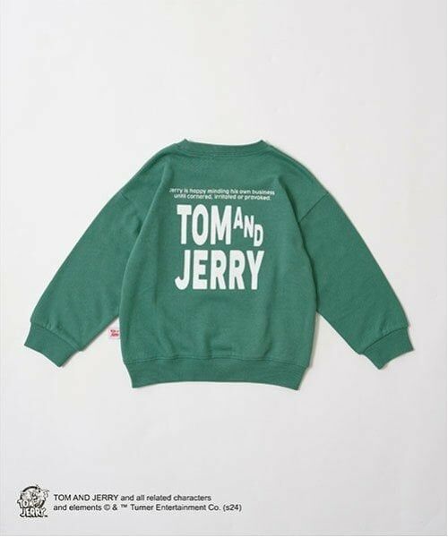 b・ROOM / ビールーム スウェット | 【TOM AND JERRY】【毛玉バイバイ裏毛】刺しゅう&プリントスウェット | 詳細3