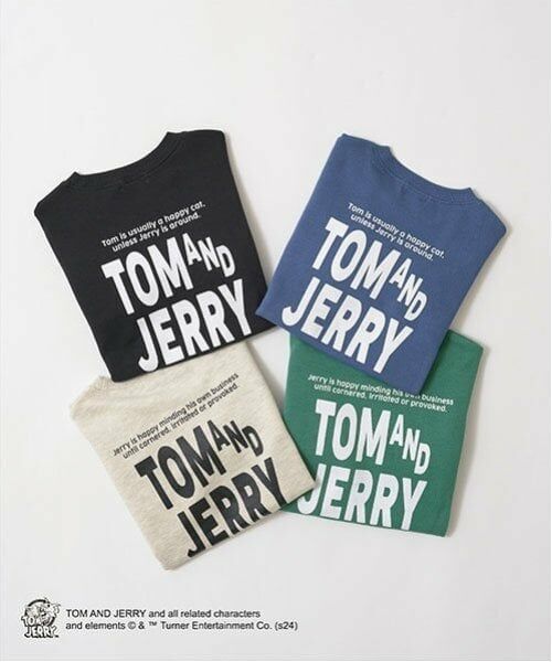 b・ROOM / ビールーム スウェット | 【TOM AND JERRY】【毛玉バイバイ裏毛】刺しゅう&プリントスウェット | 詳細5