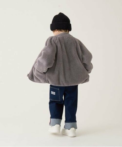 b・ROOM / ビールーム ブルゾン | 【万能アウター】ジップアップボアジャケット | 詳細15