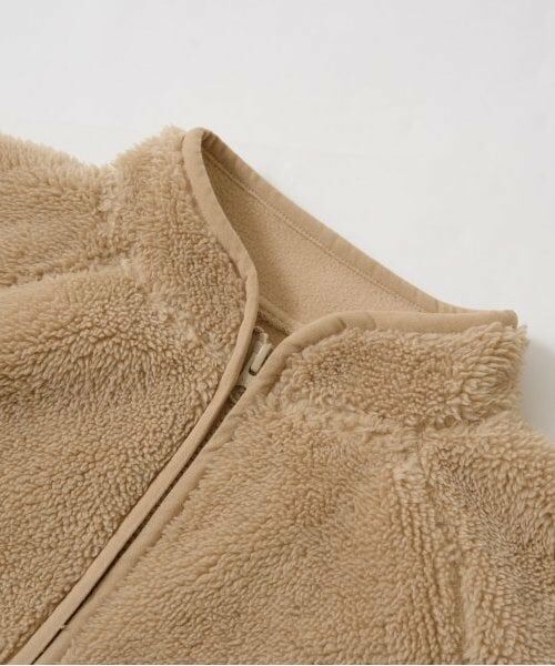 b・ROOM / ビールーム ブルゾン | 【万能アウター】ジップアップボアジャケット | 詳細4