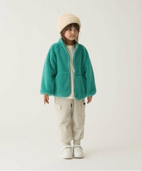 b・ROOM / ビールーム ブルゾン | 【万能アウター】ジップアップボアジャケット | 詳細9