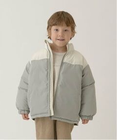 b・ROOM / ビールーム ブルゾン | 【万能アウター】バイカラーパフジャケット