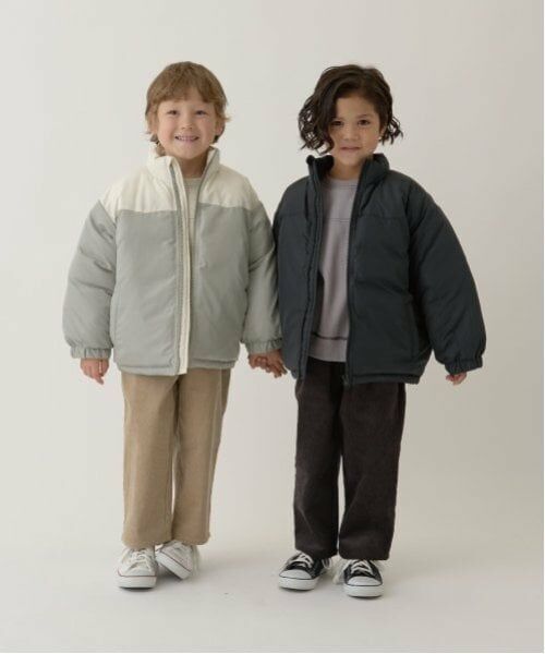 b・ROOM / ビールーム ブルゾン | 【万能アウター】バイカラーパフジャケット | 詳細10