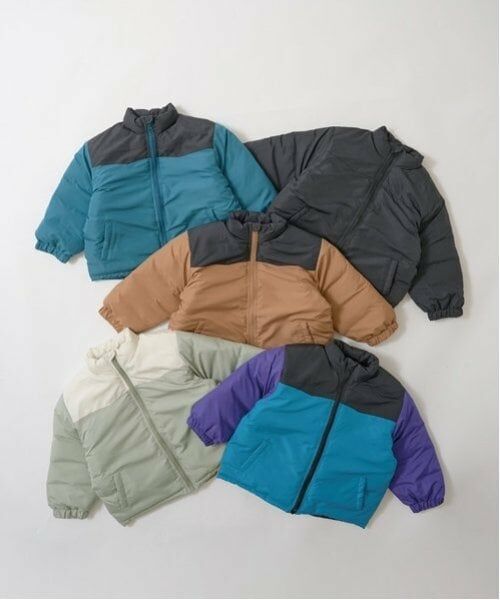 b・ROOM / ビールーム ブルゾン | 【万能アウター】バイカラーパフジャケット | 詳細11