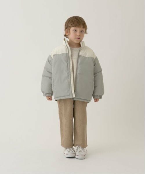 b・ROOM / ビールーム ブルゾン | 【万能アウター】バイカラーパフジャケット | 詳細5