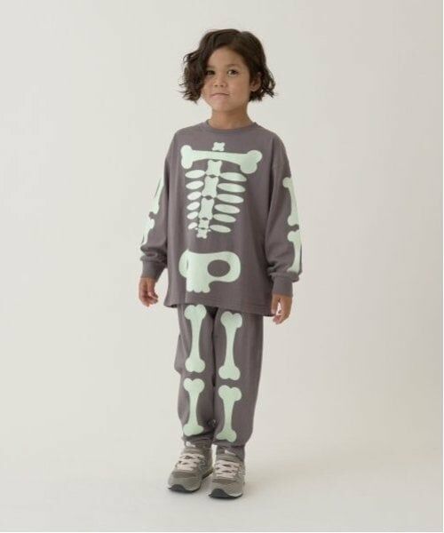 b・ROOM / ビールーム その他トップス | 【ハロウィン】ほねほねセットアップ | 詳細10