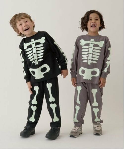 b・ROOM / ビールーム その他トップス | 【ハロウィン】ほねほねセットアップ | 詳細11