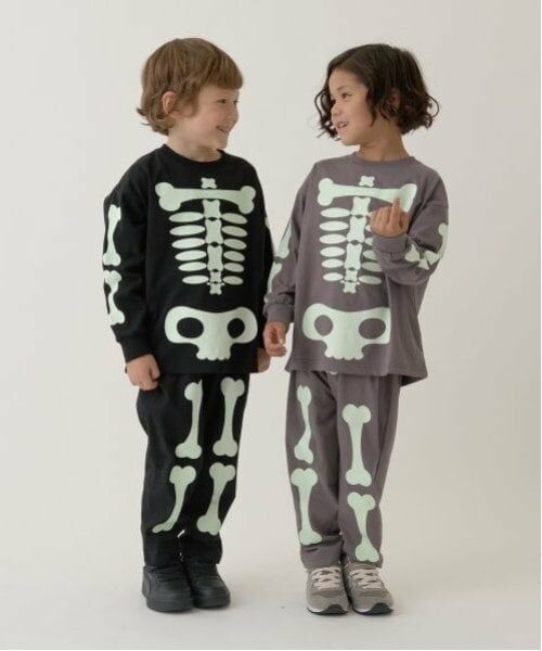 b・ROOM / ビールーム その他トップス | 【ハロウィン】ほねほねセットアップ | 詳細12