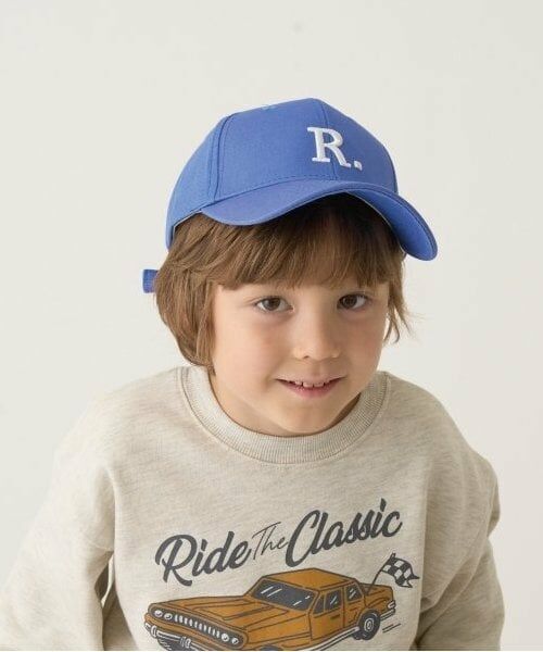 b・ROOM / ビールーム キャップ | アソートアルファベットキャップ（ブルー）