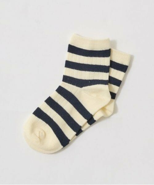 b・ROOM / ビールーム ソックス | ボーダークルーソックス | 詳細6