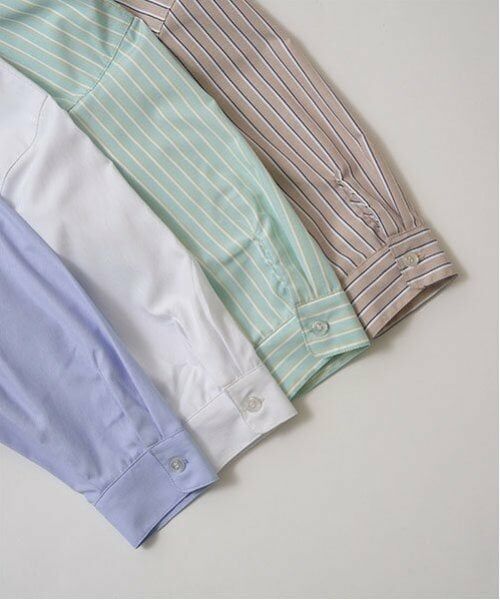 b・ROOM / ビールーム シャツ・ブラウス | 【オケージョン】バンドカラーシャツ | 詳細7