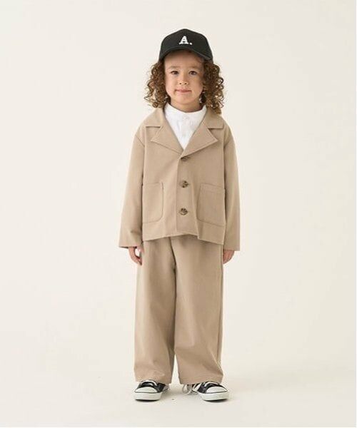 b・ROOM / ビールーム セットアップ | 【オケージョン】ジャケット&パンツセット（ベージュ）