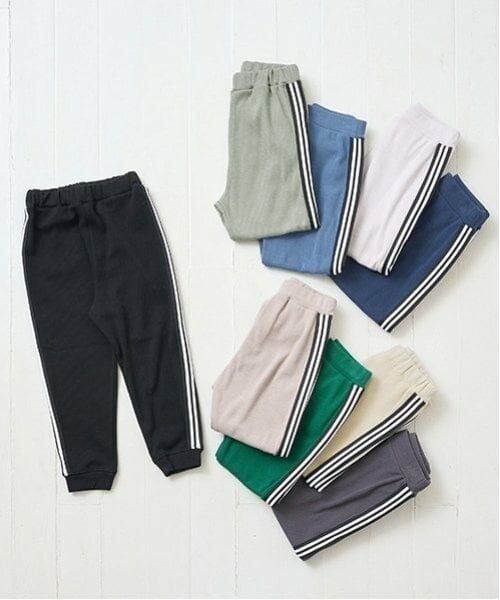 b・ROOM / ビールーム その他パンツ | 【ともパン】サイドラインテーパードパンツ | 詳細1