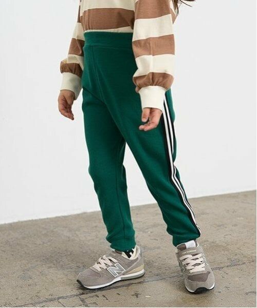 b・ROOM / ビールーム その他パンツ | 【ともパン】サイドラインテーパードパンツ(モス グリーン)