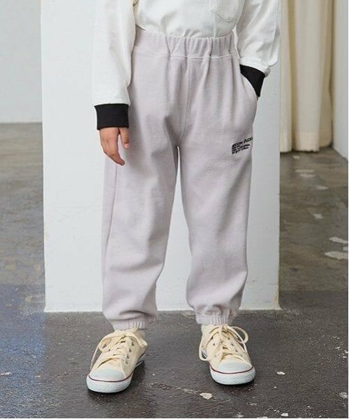 b・ROOM / ビールーム その他パンツ | 【ともパン】イージーパンツ（シルバー グレー）