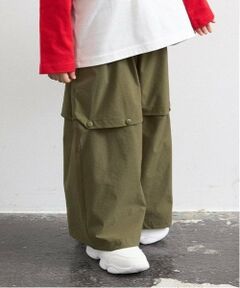 b・ROOM / ビールーム その他パンツ | 【丈を変えられる2way】ストレッチイージーパンツ