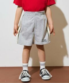 b・ROOM / ビールーム ショート・ハーフ・半端丈パンツ | 4分丈サイドラインスウェットパンツ