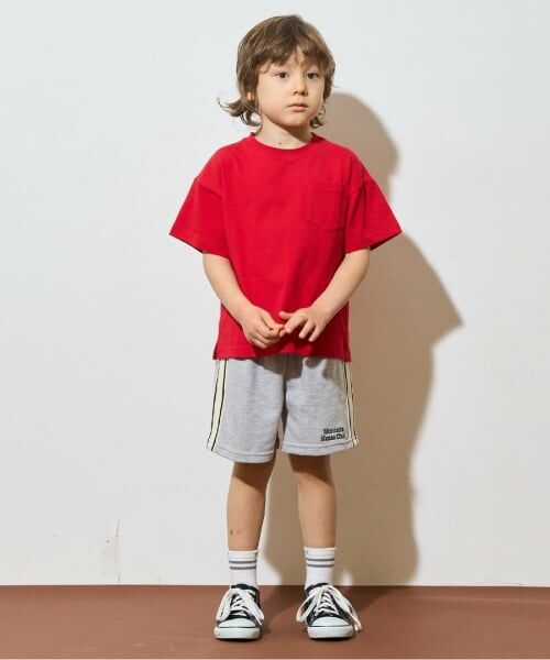 b・ROOM / ビールーム ショート・ハーフ・半端丈パンツ | 4分丈サイドラインスウェットパンツ | 詳細13