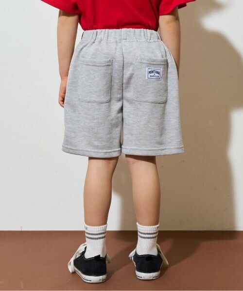 b・ROOM / ビールーム ショート・ハーフ・半端丈パンツ | 4分丈サイドラインスウェットパンツ | 詳細14