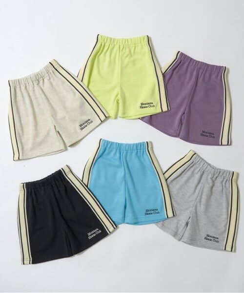 b・ROOM / ビールーム ショート・ハーフ・半端丈パンツ | 4分丈サイドラインスウェットパンツ | 詳細17