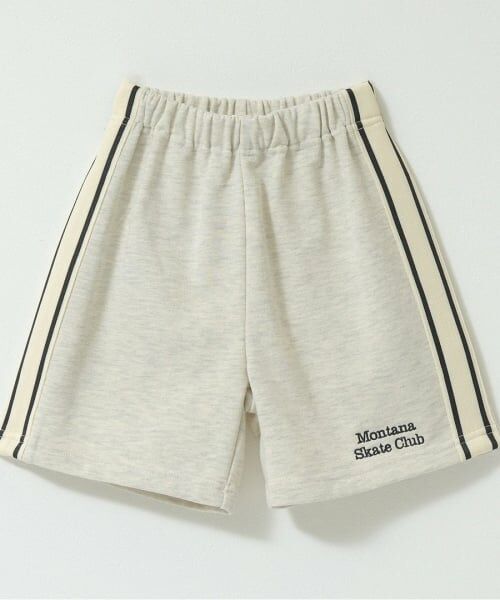 b・ROOM / ビールーム ショート・ハーフ・半端丈パンツ | 4分丈サイドラインスウェットパンツ | 詳細18