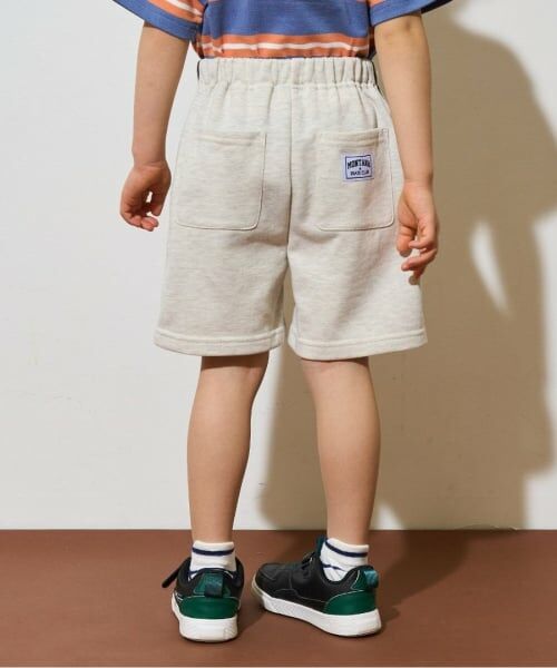 b・ROOM / ビールーム ショート・ハーフ・半端丈パンツ | 4分丈サイドラインスウェットパンツ | 詳細2
