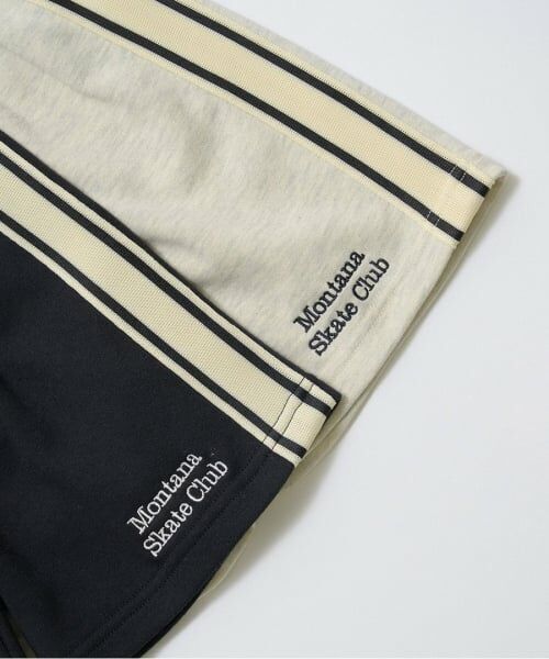 b・ROOM / ビールーム ショート・ハーフ・半端丈パンツ | 4分丈サイドラインスウェットパンツ | 詳細20