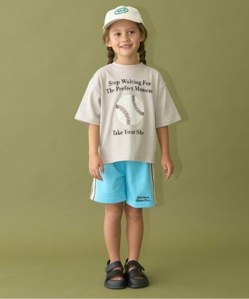 b・ROOM / ビールーム ショート・ハーフ・半端丈パンツ | 4分丈サイドラインスウェットパンツ | 詳細6