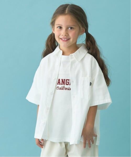 b・ROOM / ビールーム シャツ・ブラウス | 【セットアップ可能】ビッグシルエットアソート半袖シャツ（アイボリー）