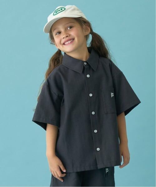 b・ROOM / ビールーム シャツ・ブラウス | 【セットアップ可能】ビッグシルエットアソート半袖シャツ（黒）