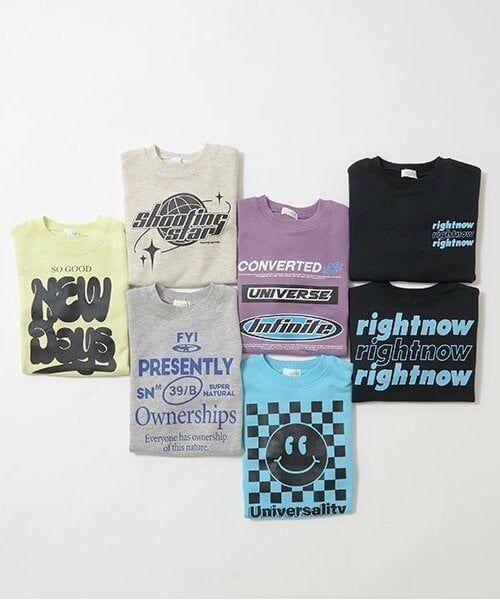 b・ROOM / ビールーム スウェット | 【万能アイテム】選べる6パターンプリントスウェット | 詳細2