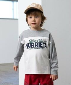 b・ROOM / ビールーム Tシャツ | 【カイテキ天竺】ビッグシルエットバイカラーロゴTシャツ